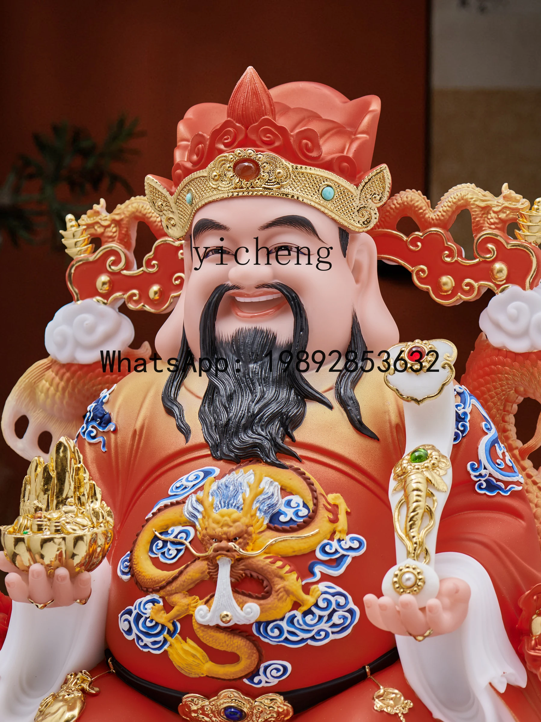 Buddha Statue Store Office Shop Wealth-Attracting Home Decoration Figurine
Buddha Statue Store Office Shop Wealth-Attracting Home Decoration Figurine
