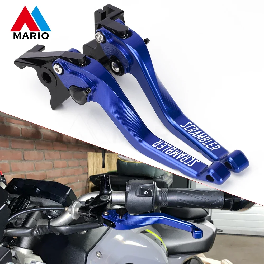For DUCATI Scrambler (All Except Cafe Racer/Desert Sled) 2015-2017 Motocycle Accessories Folding Extendable Brake Clutch Levers
For DUCATI Scrambler (All Except Cafe Racer/Desert Sled) 2015-2017 Motocycle Accessories Folding Extendable Brake Clutch Levers