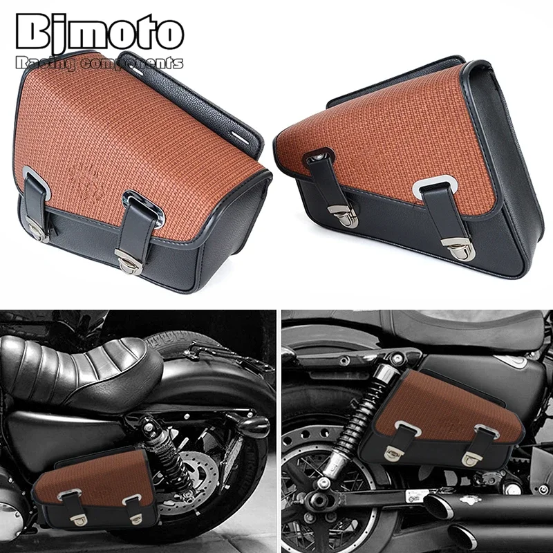 Universal Motorcycle PU Leather Saddlebag Waterproof Toolkit for Harley Yamaha Honda Suzuki Side Saddle Bag
Universal Motorcycle PU Leather Saddlebag Waterproof Toolkit for Harley Yamaha Honda Suzuki Side Saddle Bag
