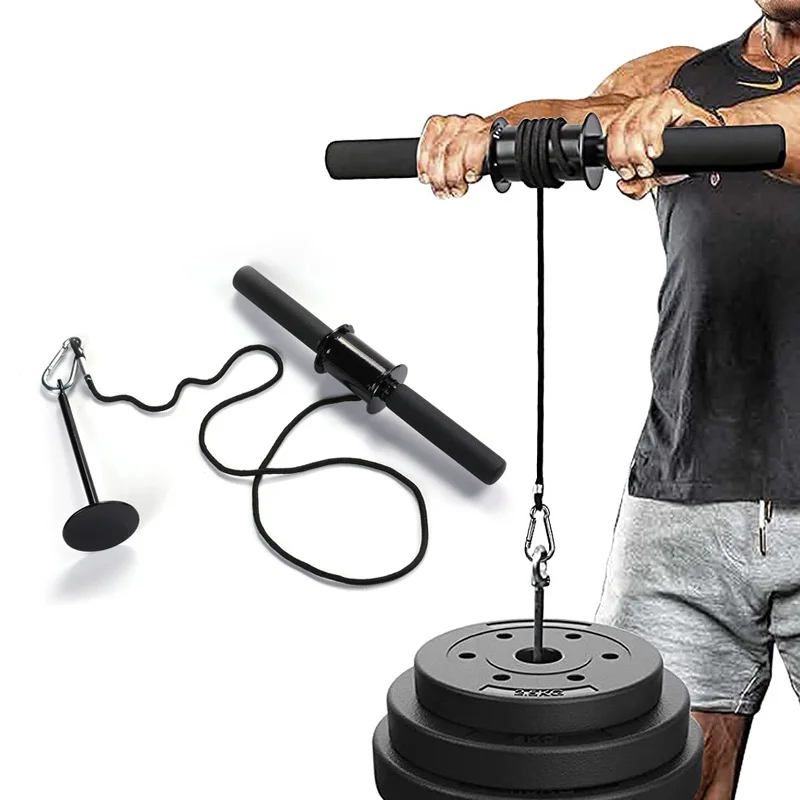 Jack Rod Fitness Forearm Strength Arm Muscle Forearm Trainer Weight Roll Rope Household Equipment Wrist Strength Device
Jack Rod Fitness Forearm Strength Arm Muscle Forearm Trainer Weight Roll Rope Household Equipment Wrist Strength Device