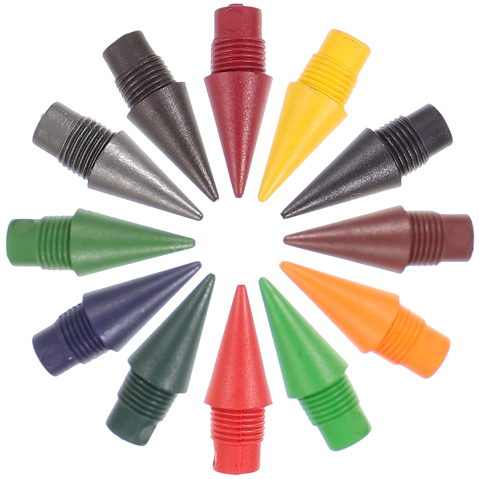 12 Pcs Supplies Colored Pencil Tips Pupils Everlasting Replaceable Refills Graphene Forever Replacement
12 Pcs Supplies Colored Pencil Tips Pupils Everlasting Replaceable Refills Graphene Forever Replacement