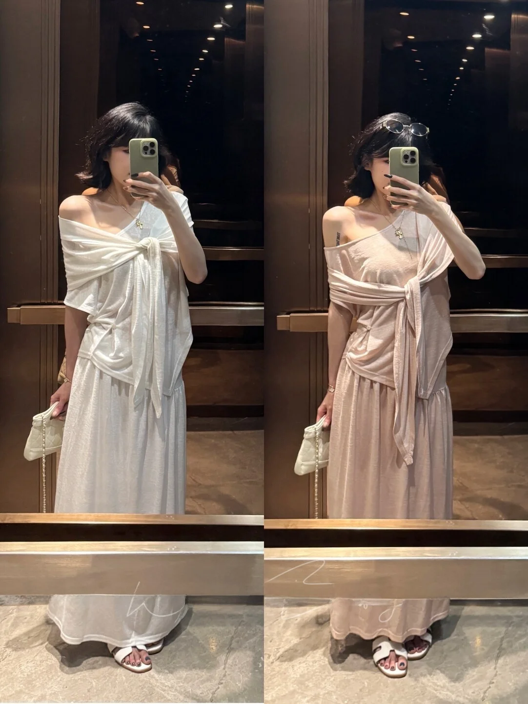 Light Color Series Snowflake Cotton Asymmetrical Shoulder Three-Piece Set Summer Loose Feelings Short Sleeve Fashion Set
Light Color Series Snowflake Cotton Asymmetrical Shoulder Three-Piece Set Summer Loose Feelings Short Sleeve Fashion Set