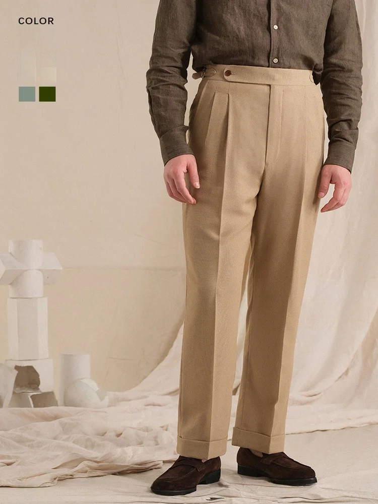 Мужские брюки CULTUM Gentleman's Armor из прочной ткани с добавлением льна, дышащие, прямого кроя, в землистых тонах, повседневные, деловые
Мужские брюки CULTUM Gentleman's Armor из прочной ткани с добавлением льна, дышащие, прямого кроя, в землистых тонах, повседневные, деловые