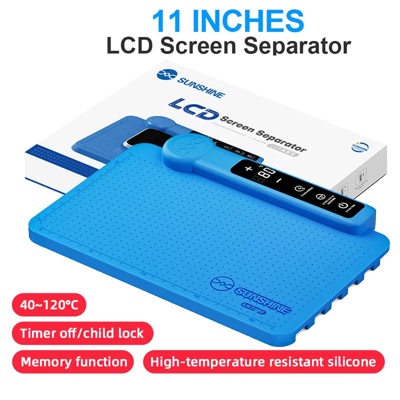 SUNSHINE LS3 SE 11 Inches LCD Screen Separator Multifunctional Phone Watch Repair Tool Professional Disassembly Device
SUNSHINE LS3 SE 11 Inches LCD Screen Separator Multifunctional Phone Watch Repair Tool Professional Disassembly Device