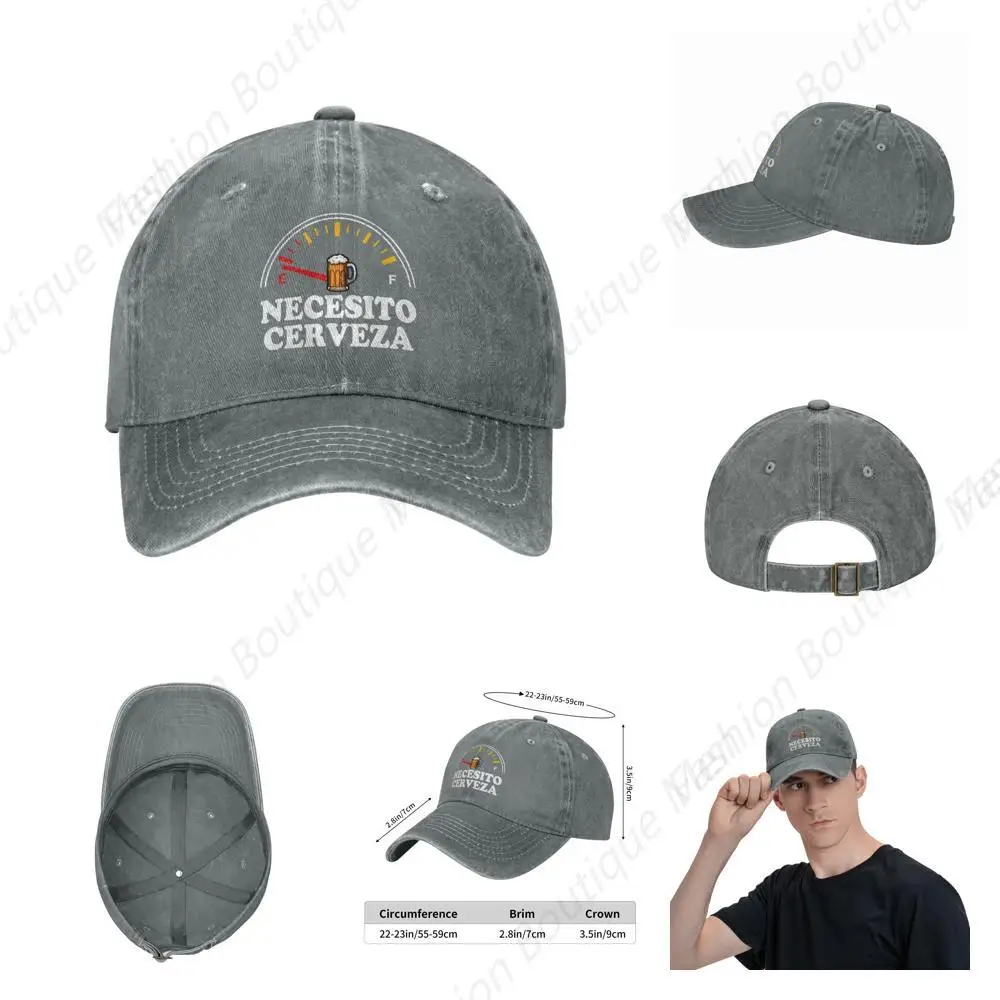 Hot-Selling I Need Beer Necesito Cerveza Spanish Funny Beer Drinking Party Gift Dad Cowboy Hat Men Women Outdoor Sun Visor
Hot-Selling I Need Beer Necesito Cerveza Spanish Funny Beer Drinking Party Gift Dad Cowboy Hat Men Women Outdoor Sun Visor