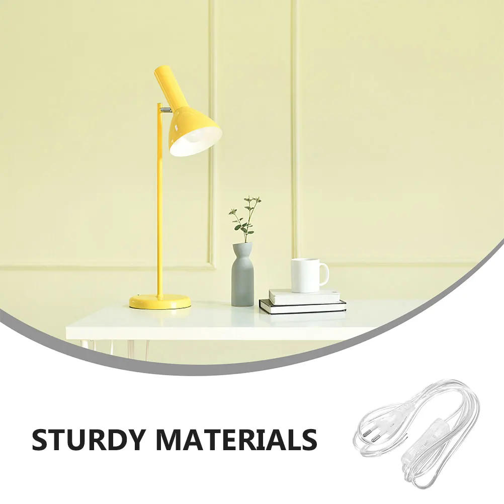 2pcs Transparent Switch Power Cord For Desk Lamp Garage Lighting Pendant Light Extension Cord With On/Off Switch Replacement
2pcs Transparent Switch Power Cord For Desk Lamp Garage Lighting Pendant Light Extension Cord With On/Off Switch Replacement