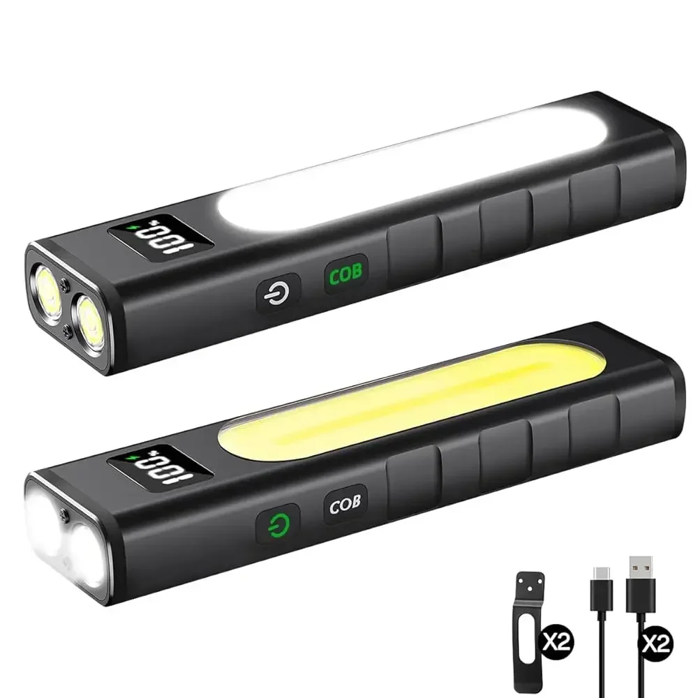 Free ShippingRechargeable Flashlights High Lumens 1800, Flat EDC Flashlight Rechargeable, Magnetic Pocket Flashlight Super Brigh
Free ShippingRechargeable Flashlights High Lumens 1800, Flat EDC Flashlight Rechargeable, Magnetic Pocket Flashlight Super Brigh