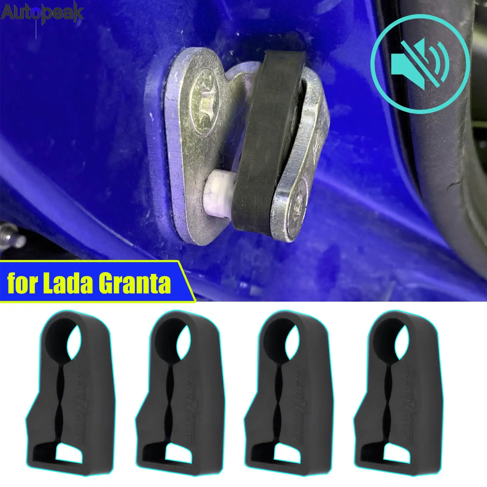 Car Door Lock Sound Deadener Damper Buffer For Lada Granta Kalina Datsun Rattling Screaks Quiet Noise Deaf Soundproofing seal
Car Door Lock Sound Deadener Damper Buffer For Lada Granta Kalina Datsun Rattling Screaks Quiet Noise Deaf Soundproofing seal