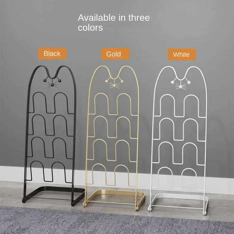 4 Layers Light Luxury Perforation-Free Iron Storage Multifunctional Living Room Shoe Bathroom Towel Rack Slipper Rack
4 Layers Light Luxury Perforation-Free Iron Storage Multifunctional Living Room Shoe Bathroom Towel Rack Slipper Rack