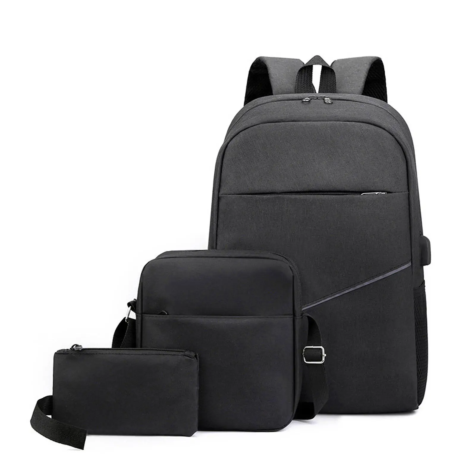 3pcs Backpack Set Women Men Laptop Backpack Shoulder Bag Small Pocket for Travel School Business Work College Fits Up to 15.6inc
3pcs Backpack Set Women Men Laptop Backpack Shoulder Bag Small Pocket for Travel School Business Work College Fits Up to 15.6inc