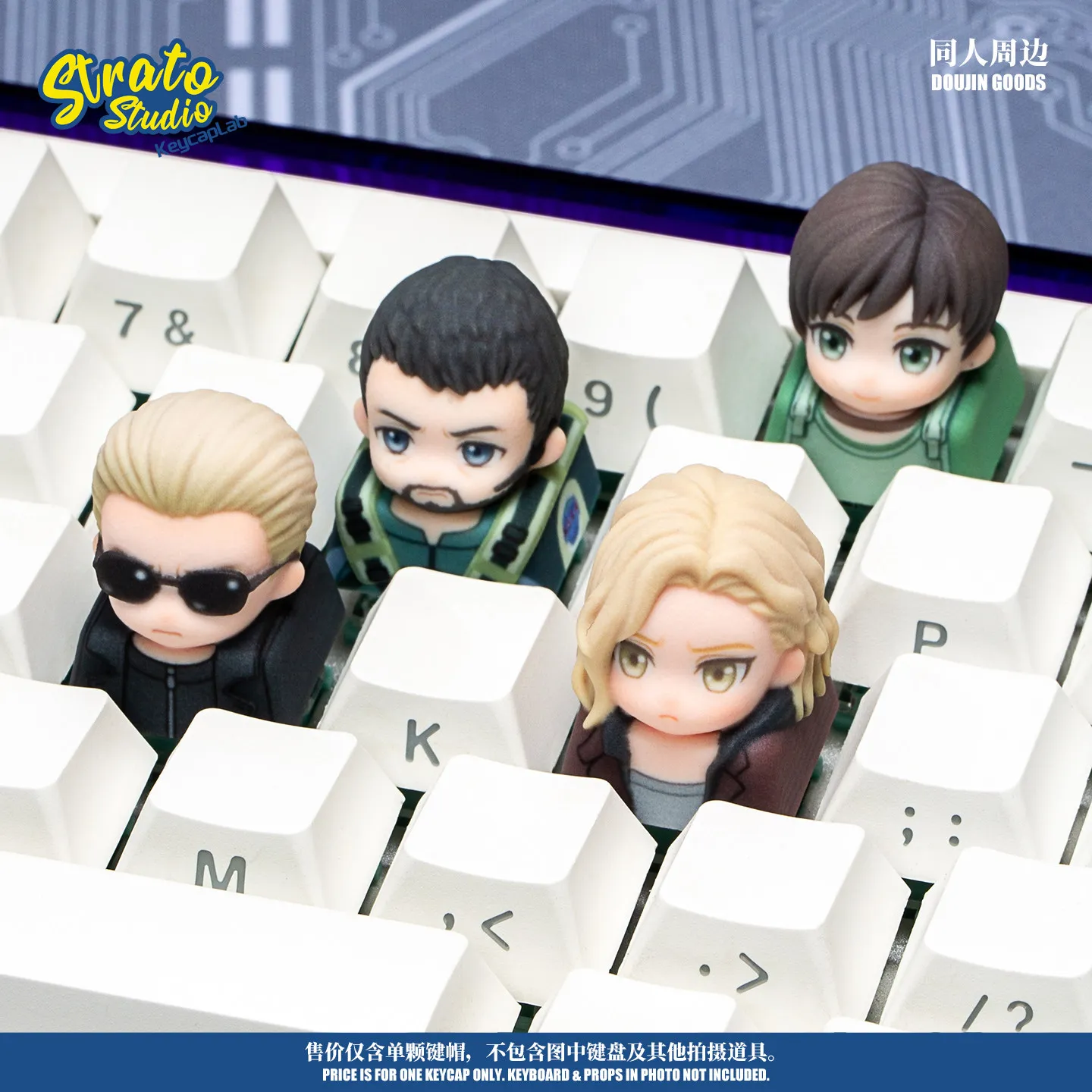 Resident Evil Artisan Resin Keycap Cross Switch For Mechanical Keyboard Gaming Keycap For Adult Fan Collection Volume Two
Resident Evil Artisan Resin Keycap Cross Switch For Mechanical Keyboard Gaming Keycap For Adult Fan Collection Volume Two