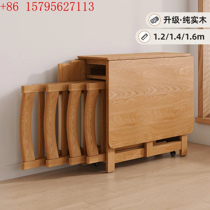 Dining table and chair combination small household mobile folding two-person household dining table
Dining table and chair combination small household mobile folding two-person household dining table