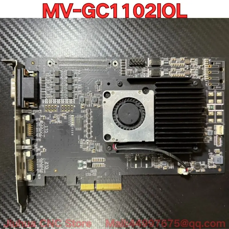 Бывший в употреблении тест функции карты сбора данных MV-GC1102IOL обычно 
Бывший в употреблении тест функции карты сбора данных MV-GC1102IOL обычно