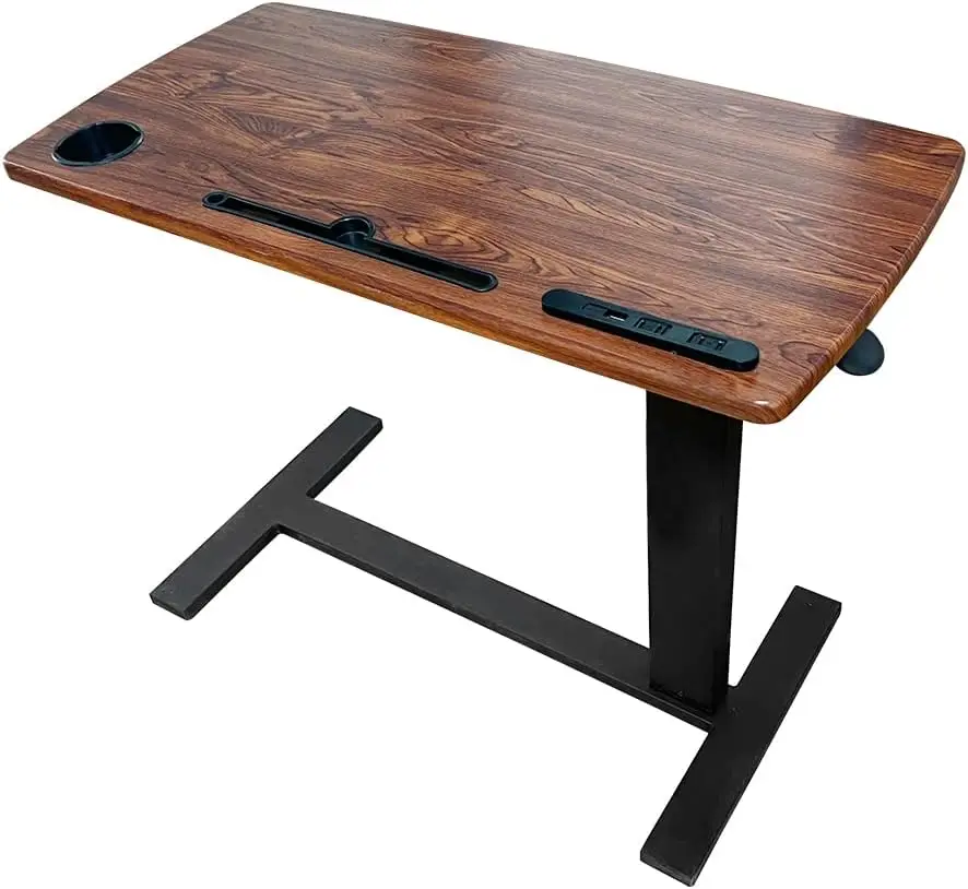 Регулируемый по высоте прикроватный столик с USB-портами, скрытыми колесиками и слотом для планшета для мобильной рабочей станции
Регулируемый по высоте прикроватный столик с USB-портами, скрытыми колесиками и слотом для планшета для мобильной рабочей станции