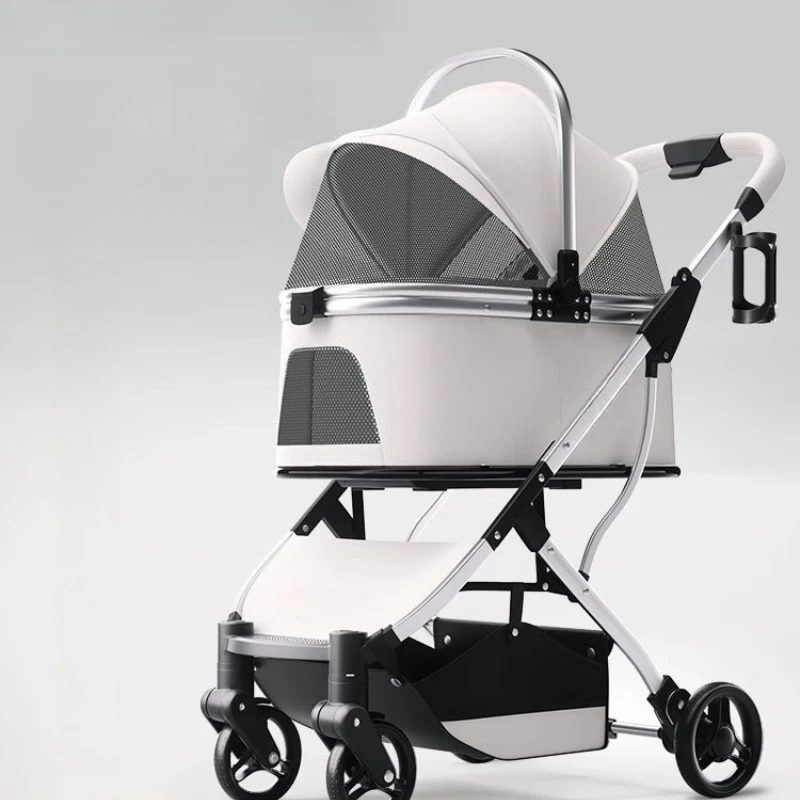 Pet folding cart, dog and cat going out special light trolley, blue cart, separation pet cart
Pet folding cart, dog and cat going out special light trolley, blue cart, separation pet cart