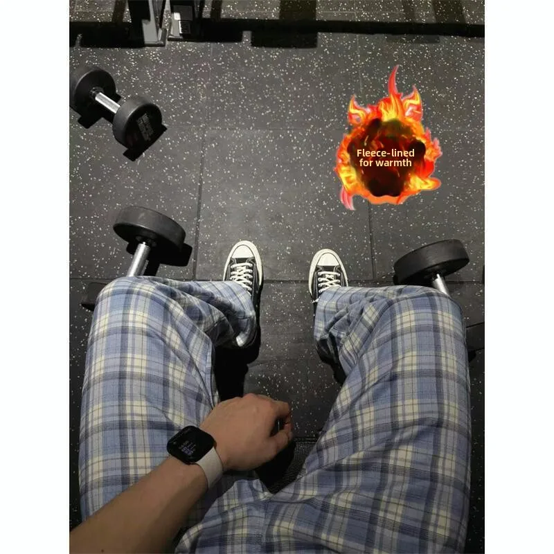 Мужские зимние клетчатые спортивные штаны Cleanfit, повседневные брюки, свободные брюки с драпировкой на подкладке, ленивые брюки для американского колледжа
Мужские зимние клетчатые спортивные штаны Cleanfit, повседневные брюки, свободные брюки с драпировкой на подкладке, ленивые брюки для американского колледжа