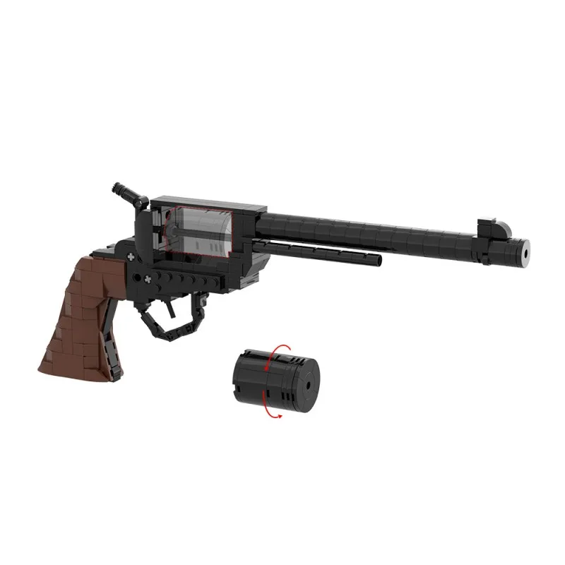 MOC-223261 Colt SAA Model 1873 Cavalry Revolver Building Blocks Classic Movies Rifle Handgun Model Bricks Boy Toys Holiday Gift
MOC-223261 Colt SAA Model 1873 Cavalry Revolver Building Blocks Classic Movies Rifle Handgun Model Bricks Boy Toys Holiday Gift