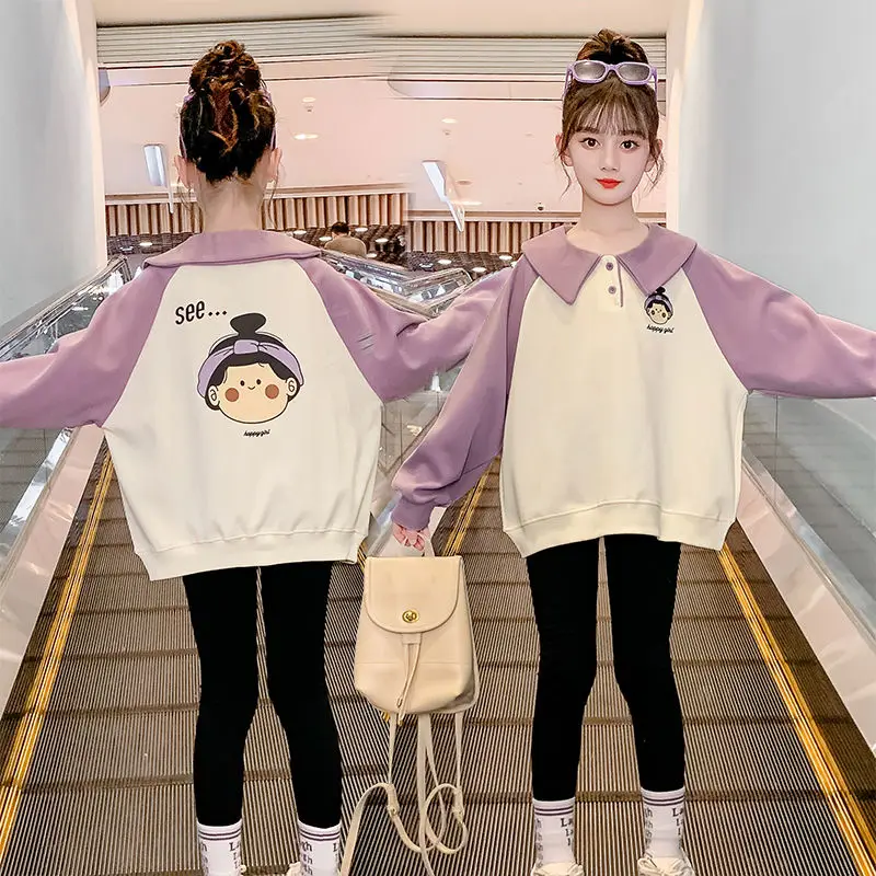 Girls Long Sve Hoodie Autumn Clothes 2025 New Korean Version Children's Cartoon Top Middle Large Children's Overhead Coat ...
Girls Long Sve Hoodie Autumn Clothes 2025 New Korean Version Children's Cartoon Top Middle Large Children's Overhead Coat ...