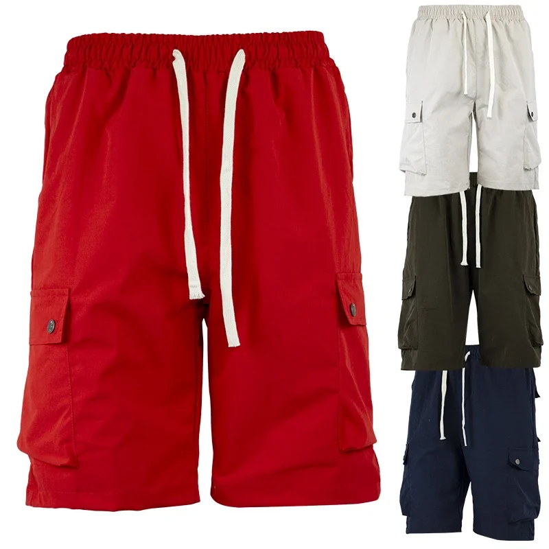 Summer Casual Tactical Men's Jogging Loose Cargo Shorts with Multi - pockets Elastic Waist for Work and Hiking
Summer Casual Tactical Men's Jogging Loose Cargo Shorts with Multi - pockets Elastic Waist for Work and Hiking