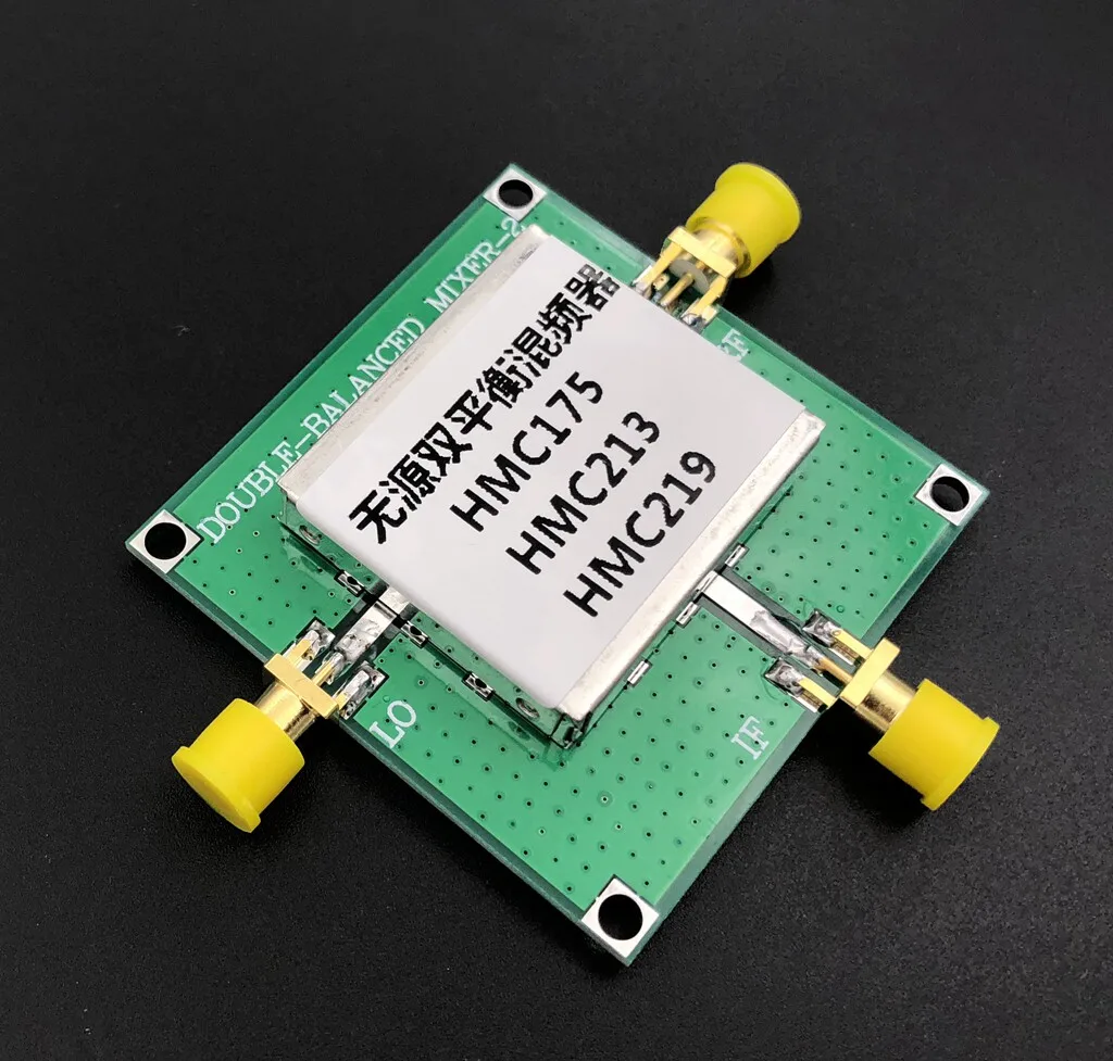 Passive double balanced mixer, frequency conversion module HMC175 HMC213 HMC219 HMC412 low noise
Passive double balanced mixer, frequency conversion module HMC175 HMC213 HMC219 HMC412 low noise
