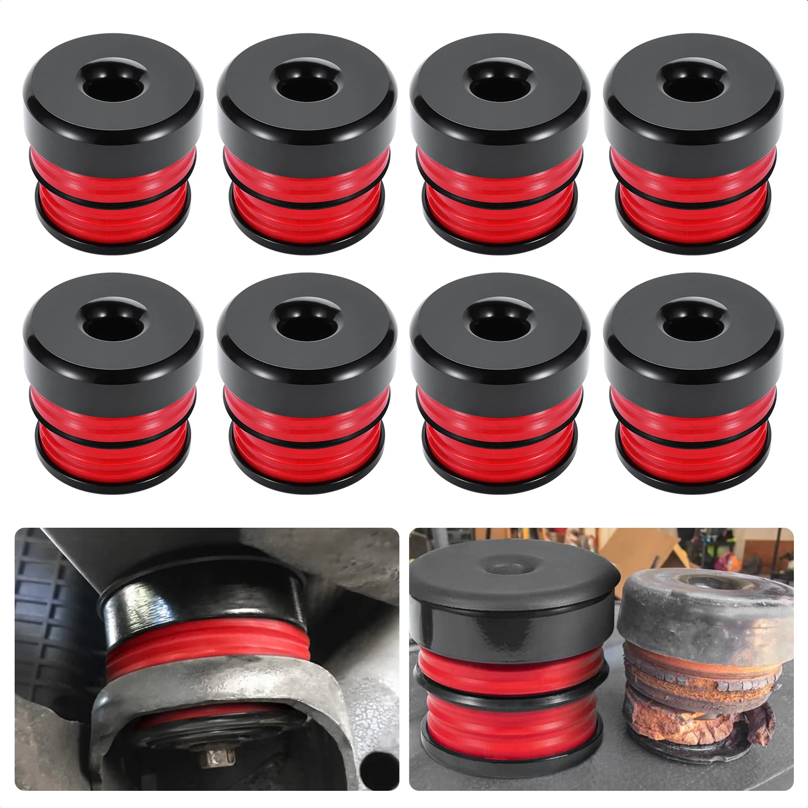 8 PCS Body Mount Bushing Kit Silicone for Ford F250 F350 Super Duty Crew Cab 2008-2016 Car Accessories
8 PCS Body Mount Bushing Kit Silicone for Ford F250 F350 Super Duty Crew Cab 2008-2016 Car Accessories