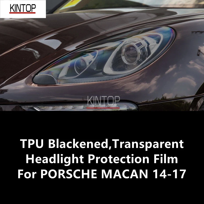 For PORSCHE MACAN 14-17 TPU Transparent Headlight Protective Film, Headlight Protection,Film Modification
For PORSCHE MACAN 14-17 TPU Transparent Headlight Protective Film, Headlight Protection,Film Modification