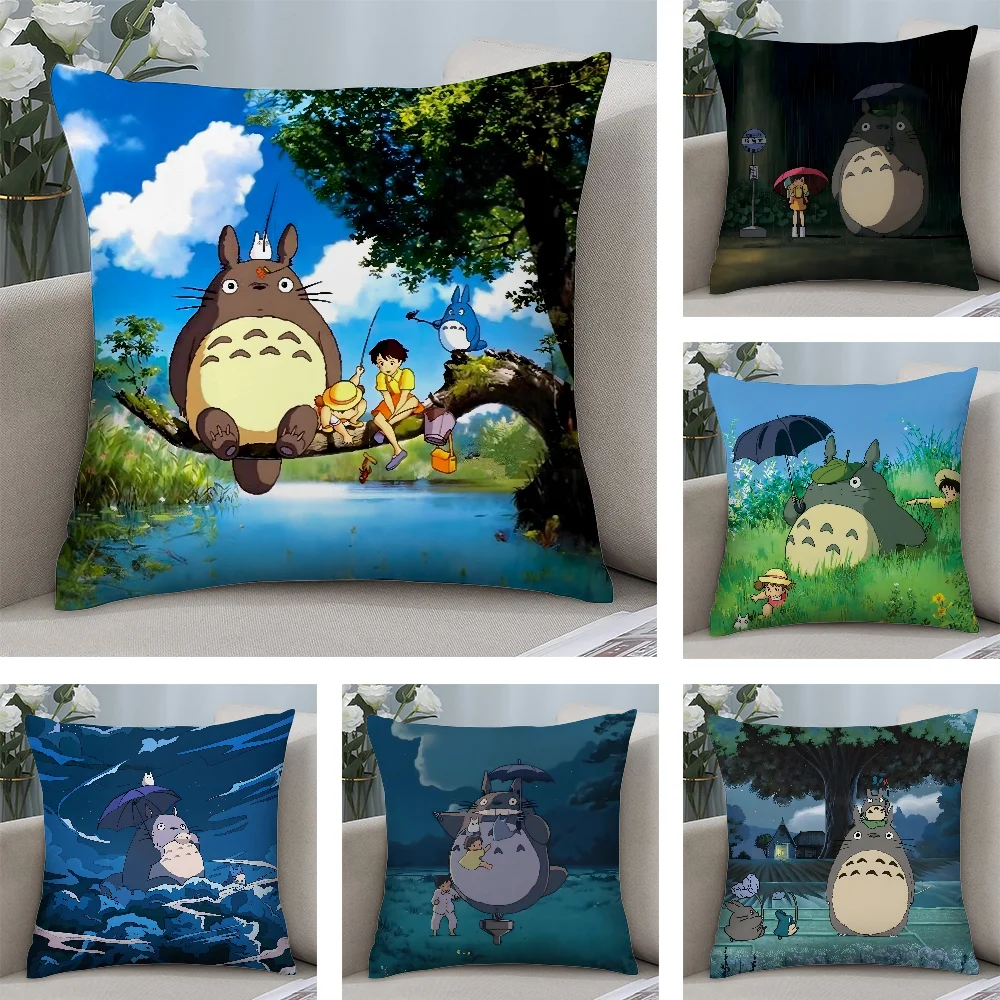 Cartoon T-T-Totoros Pillow Case Short Plush Pillow Covers Sofa Decorative Gift Home Double-sided Printing Cushion Cover
Cartoon T-T-Totoros Pillow Case Short Plush Pillow Covers Sofa Decorative Gift Home Double-sided Printing Cushion Cover