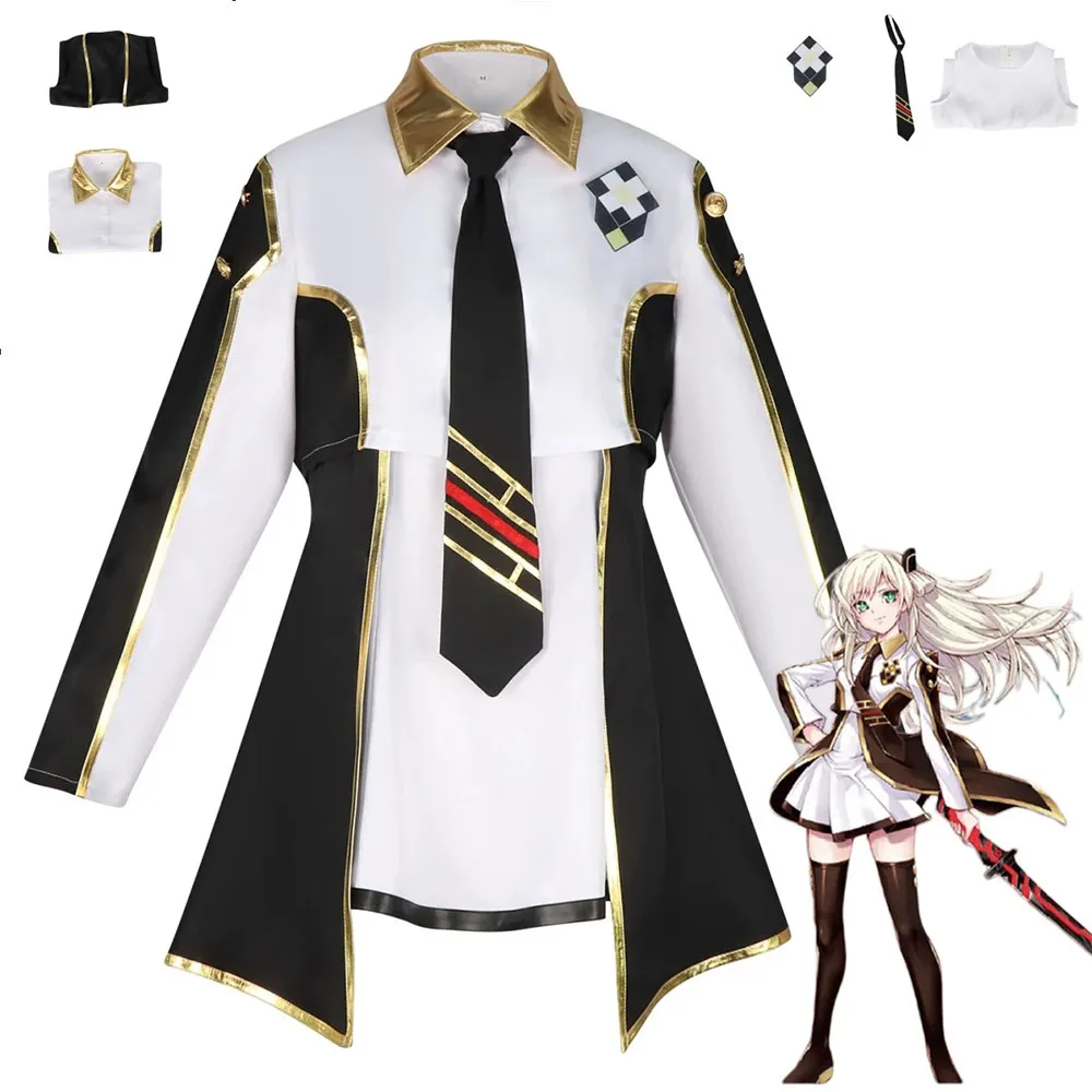 Игра Sky Striker Ace Raye Косплей Костюм Белое пальто с длинными рукавами Платье Униформа Женское Карнавальное платье на Хэллоуин
Игра Sky Striker Ace Raye Косплей Костюм Белое пальто с длинными рукавами Платье Униформа Женское Карнавальное платье на Хэллоуин