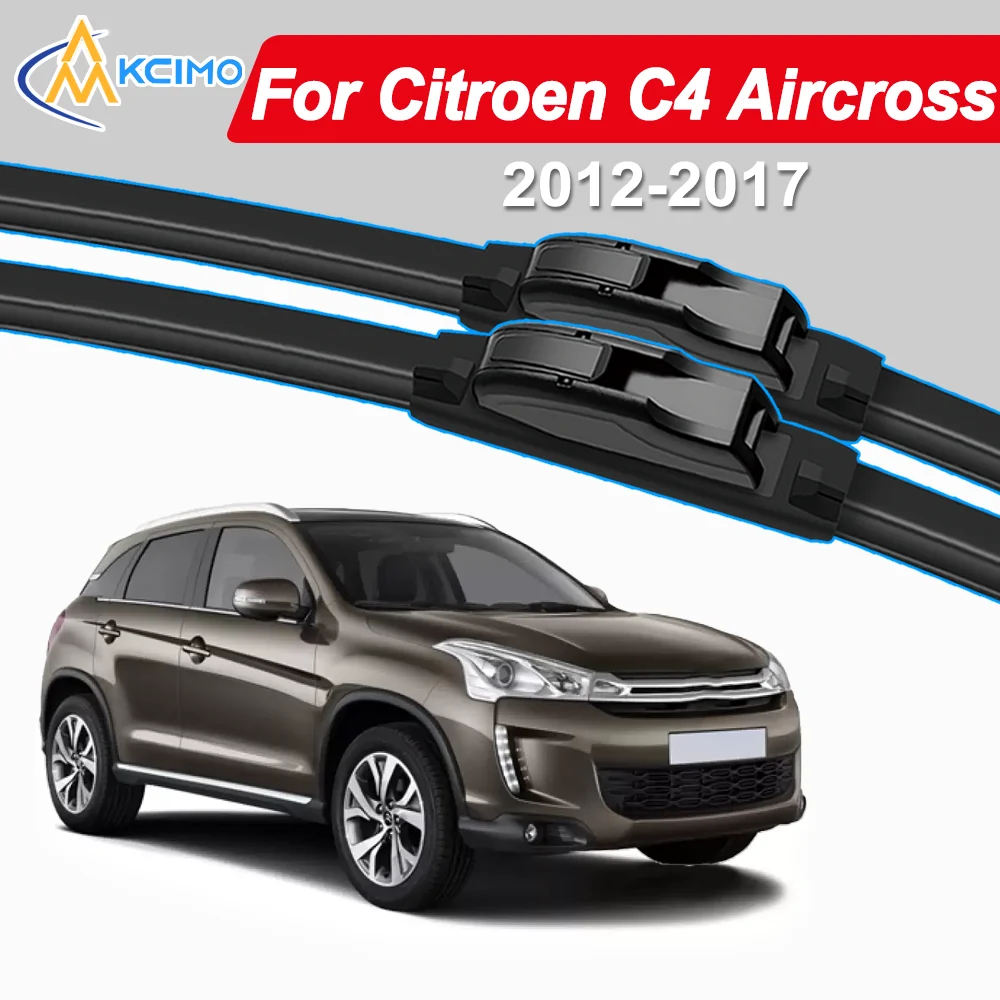 2Pcs Front Windshield Wiper Blades For Citroen C4 Aircross 2012-2017 Mitsubishi RVR/ASX Windscreen Window Car Accessories
2Pcs Front Windshield Wiper Blades For Citroen C4 Aircross 2012-2017 Mitsubishi RVR/ASX Windscreen Window Car Accessories