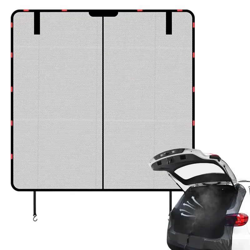 Car Tailgate Screen Net Trunk Tailgate Cover Driving Equipment Car Living Essentials Magnetic Suction Ventilation Mesh
Car Tailgate Screen Net Trunk Tailgate Cover Driving Equipment Car Living Essentials Magnetic Suction Ventilation Mesh