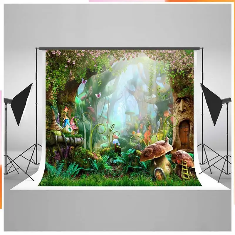 A92Z 2Pcs 7X5ft Washable Fabric Photography Background Fairytale Dreamlike Nature Forest Life Background Photographical
A92Z 2Pcs 7X5ft Washable Fabric Photography Background Fairytale Dreamlike Nature Forest Life Background Photographical