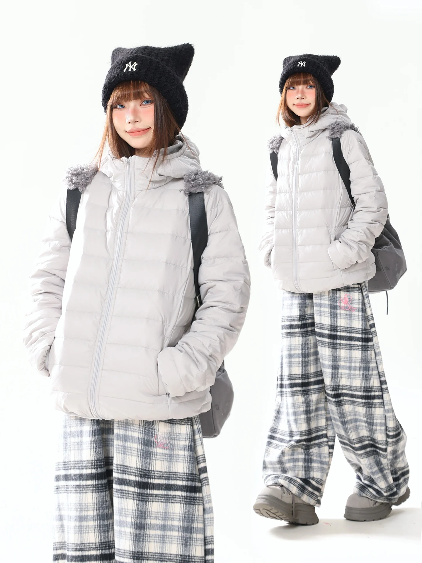 AONW American Retro 90 White Du down Rib Cage Down Jaet Женская зимняя новая повседневная свободная теплая верхняя одежда
AONW American Retro 90 White Du down Rib Cage Down Jaet Женская зимняя новая повседневная свободная теплая верхняя одежда