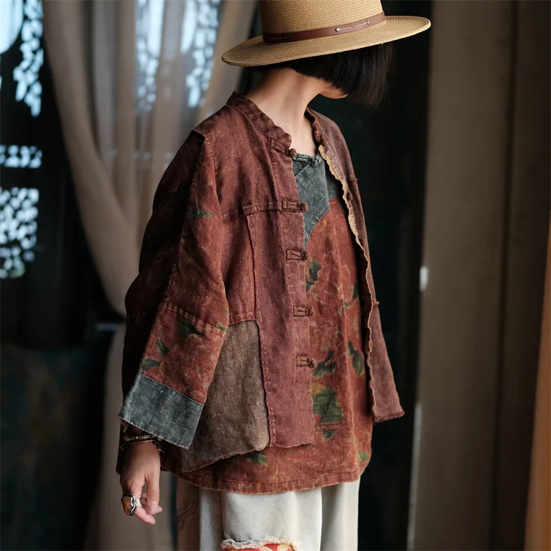 2025 New Arrival Spring Women Casual O-neck Long Sleeve Jackets Single Breasted Top Quality Cotton Linen Outerwear & Coats Y315
2025 New Arrival Spring Women Casual O-neck Long Sleeve Jackets Single Breasted Top Quality Cotton Linen Outerwear & Coats Y315