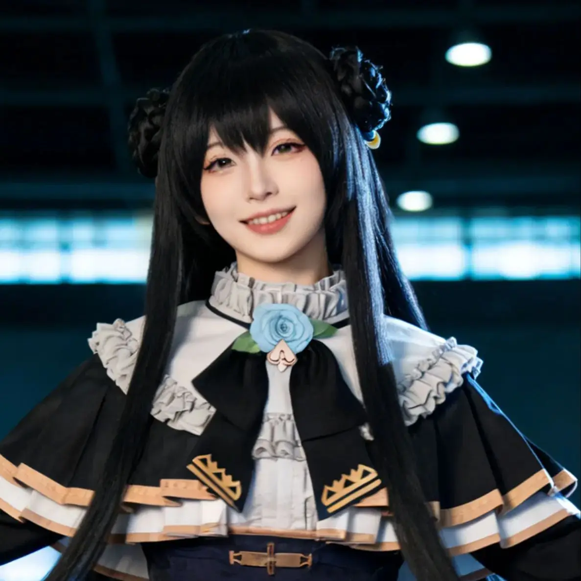 GAME Arcaea Tairitsu Cosplay Wig 100CM Black Long hair Synthetic Wig+Wig cap Party Halloween Wig
GAME Arcaea Tairitsu Cosplay Wig 100CM Black Long hair Synthetic Wig+Wig cap Party Halloween Wig