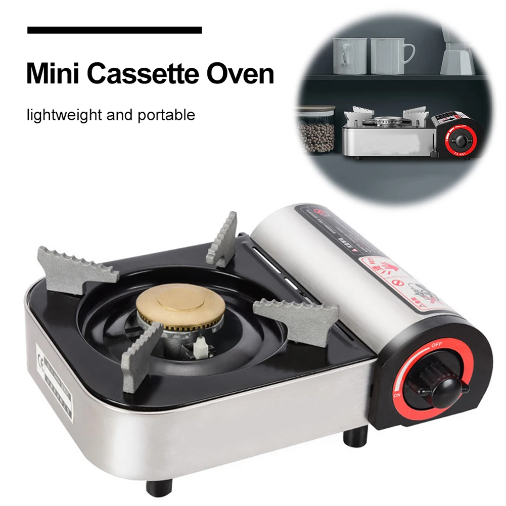 Single-Burner Butane Stove Adjustable Cassette Stove Windproof Cassette Furnace for Camping & Tailgating
Single-Burner Butane Stove Adjustable Cassette Stove Windproof Cassette Furnace for Camping & Tailgating