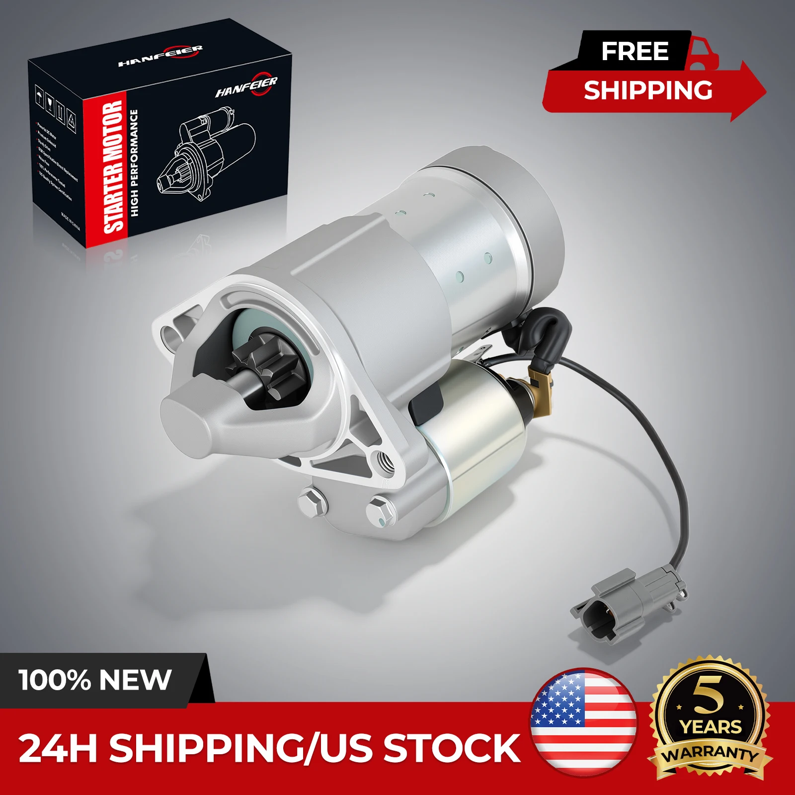 Starter For Nissan Sentra 1989-1990 Tsuru 1995-2006 L4 1.6L 17146 23300-70J00
Starter For Nissan Sentra 1989-1990 Tsuru 1995-2006 L4 1.6L 17146 23300-70J00