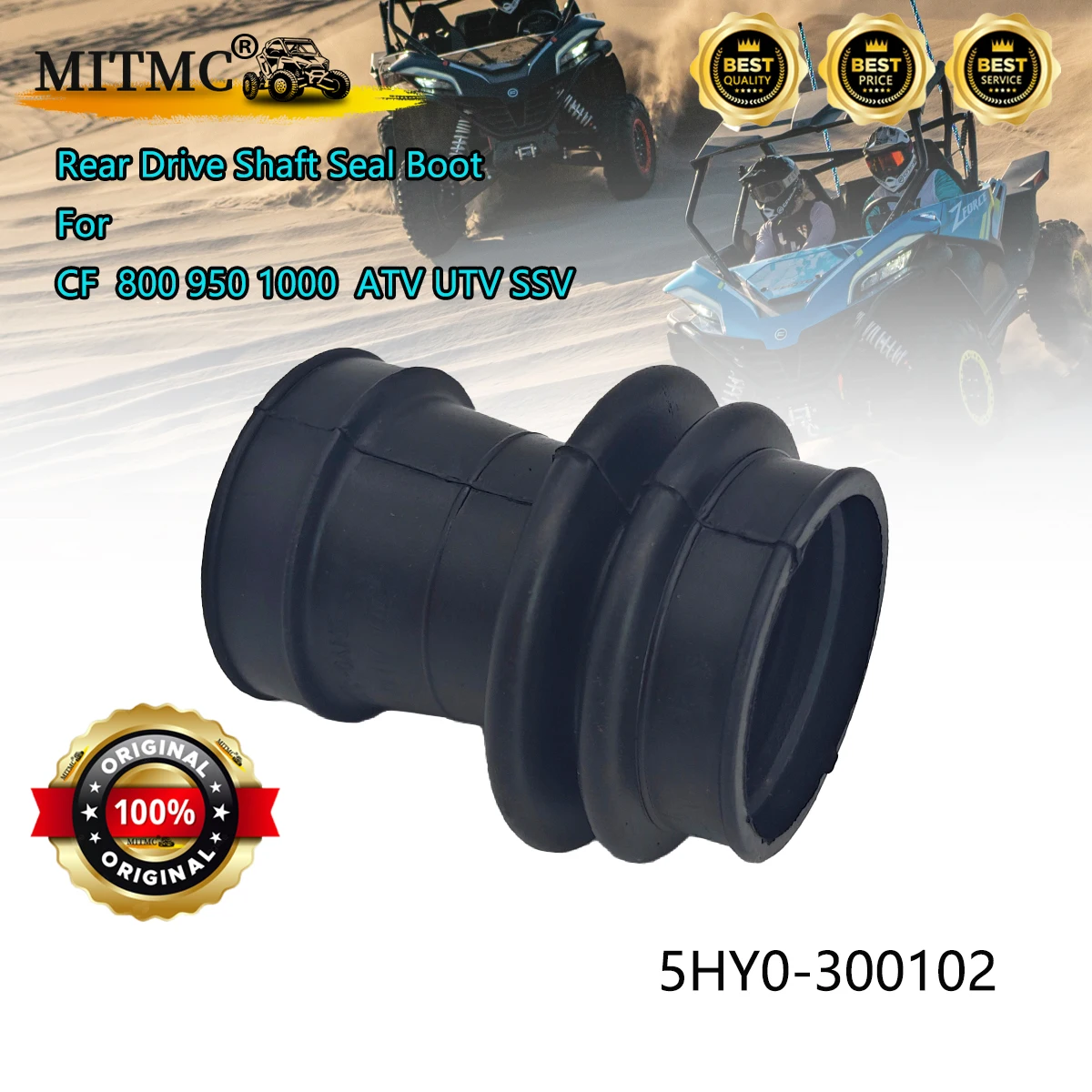 Original Rear Drive Shaft Seal Boot For CF ZForce UForce 800 950 1000 ATV UTV SSV 5HY0-300102
Original Rear Drive Shaft Seal Boot For CF ZForce UForce 800 950 1000 ATV UTV SSV 5HY0-300102