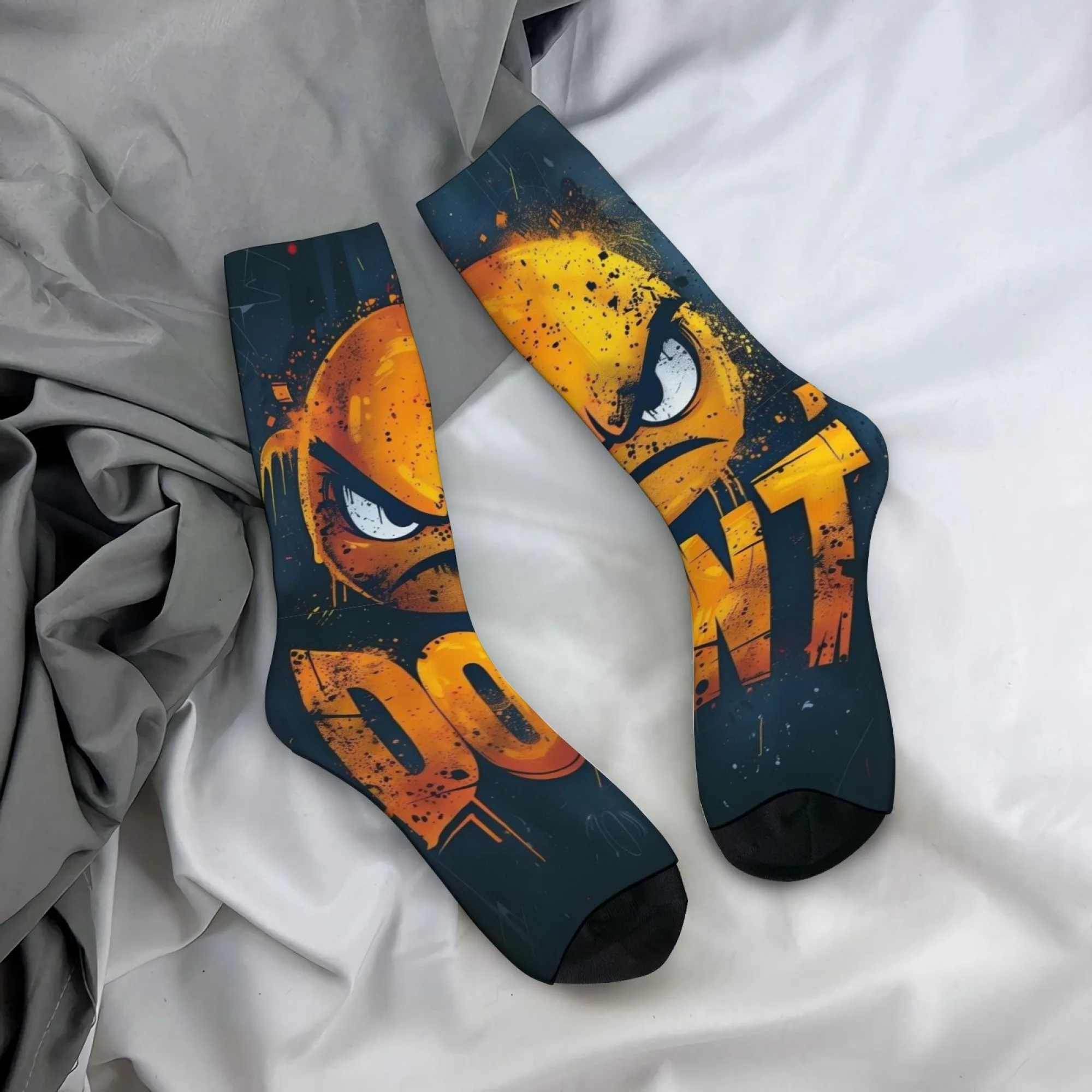 Dark Graffiti Emoticons Men's Socks Novelty Funny Casual Socks Elastic Soft Breathable Non-slip Happy Hip-hop Sports Socks Gifts
Dark Graffiti Emoticons Men's Socks Novelty Funny Casual Socks Elastic Soft Breathable Non-slip Happy Hip-hop Sports Socks Gifts