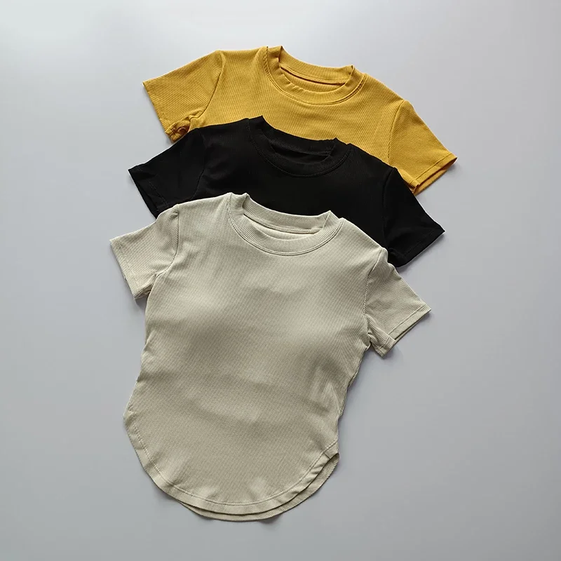Yoga Suit with Chest Cushion Short Sleeve Women's Running Sweat Wicking Fitness Top Fast Drying Thin Leisure Moisture Absorption
Yoga Suit with Chest Cushion Short Sleeve Women's Running Sweat Wicking Fitness Top Fast Drying Thin Leisure Moisture Absorption