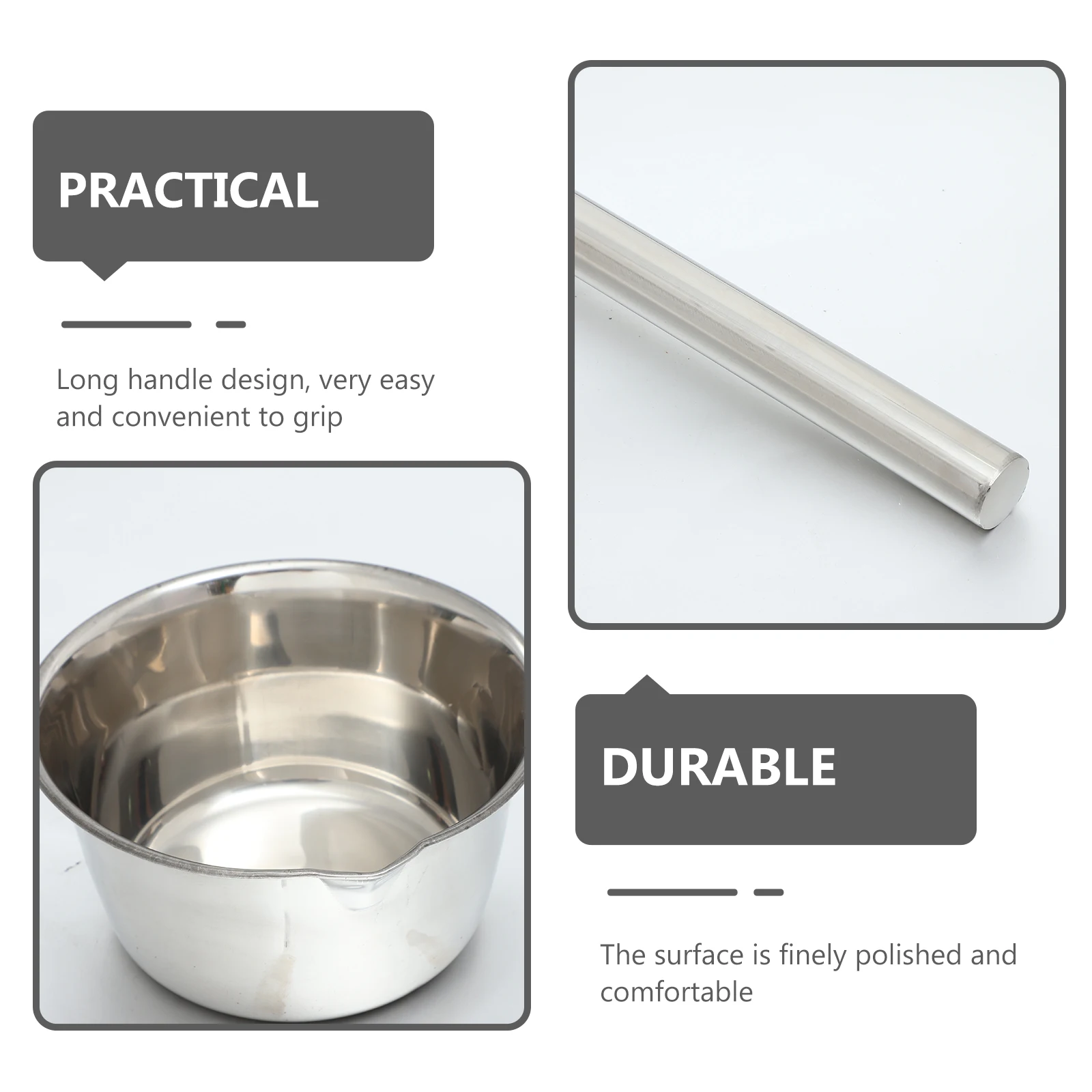 Extended Handle Stainless Steel Ladle Soup Spoon Water Scoop Kitchen Gadgets Practical Home Hotel Restaurant Canteen Use
Extended Handle Stainless Steel Ladle Soup Spoon Water Scoop Kitchen Gadgets Practical Home Hotel Restaurant Canteen Use