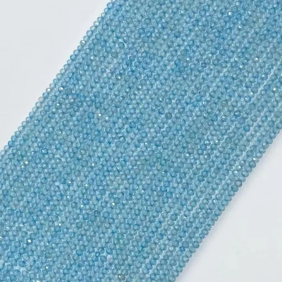 Natural Blue Topaz Abacus Faceted Beads 38cm Women DIY Jewelry Making Bracelet Necklace Fashion Loose Beads Gift Accessories
Natural Blue Topaz Abacus Faceted Beads 38cm Women DIY Jewelry Making Bracelet Necklace Fashion Loose Beads Gift Accessories