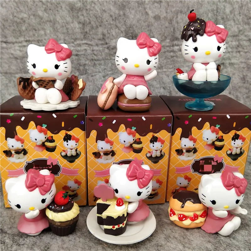 Коллекционная фигурка Spot KT Cat Blind Box: модная игрушка, шоколадная вечеринка, Q-версия, настольное украшение, 6 стилей, для взрослых коллекционеров
Коллекционная фигурка Spot KT Cat Blind Box: модная игрушка, шоколадная вечеринка, Q-версия, настольное украшение, 6 стилей, для взрослых коллекционеров