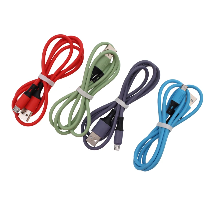 100pcs 2A 1M Liquid Silicone Fast Charge Micro USB Type C Cable for iPhone Samsung Huawei Xiaomi Charging Wire Data Cord
100pcs 2A 1M Liquid Silicone Fast Charge Micro USB Type C Cable for iPhone Samsung Huawei Xiaomi Charging Wire Data Cord
