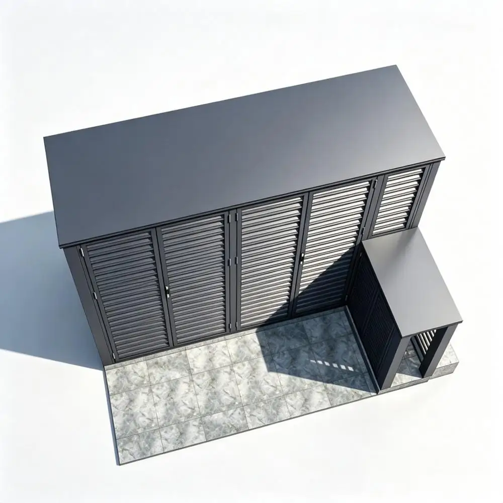 Eco-Friendly Aluminum Storage Shed Waterproof Powder Coated Heavy Duty Outdoor Garden Utility House Weatherproof Room
Eco-Friendly Aluminum Storage Shed Waterproof Powder Coated Heavy Duty Outdoor Garden Utility House Weatherproof Room