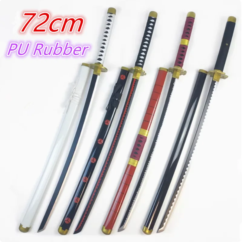 1:1 Cosplay Roronoa Zoro Anime Katana Syodai Kitetsu Samurai Weapon Katana Knife Safety PU Toy Gift Sword Weapon 72cm
1:1 Cosplay Roronoa Zoro Anime Katana Syodai Kitetsu Samurai Weapon Katana Knife Safety PU Toy Gift Sword Weapon 72cm