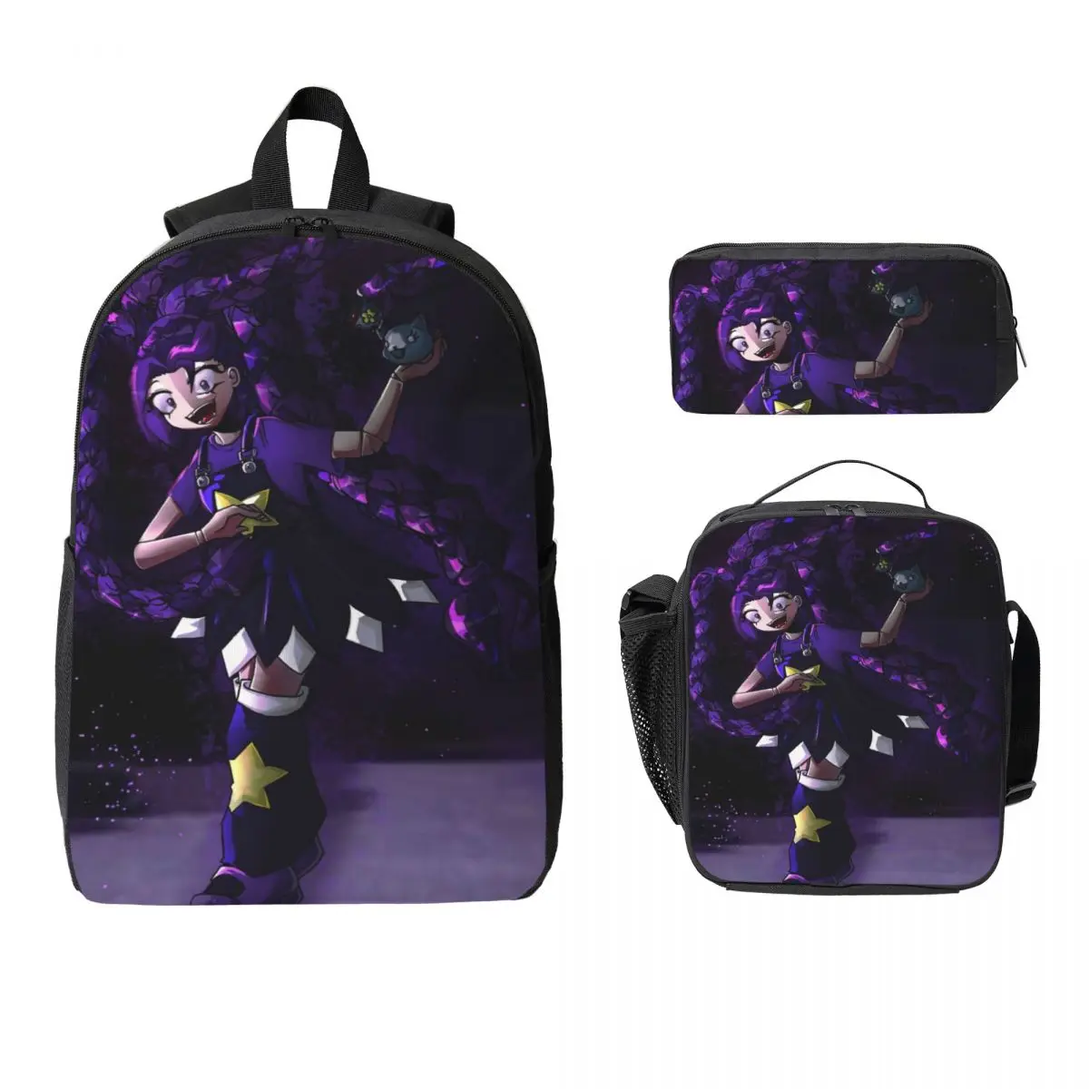 3Pcs Lily Lovebraids Backpack Set for Kids Pencil Boxes Bookbag Sets with Lunch Box For School Students Daypack
3Pcs Lily Lovebraids Backpack Set for Kids Pencil Boxes Bookbag Sets with Lunch Box For School Students Daypack