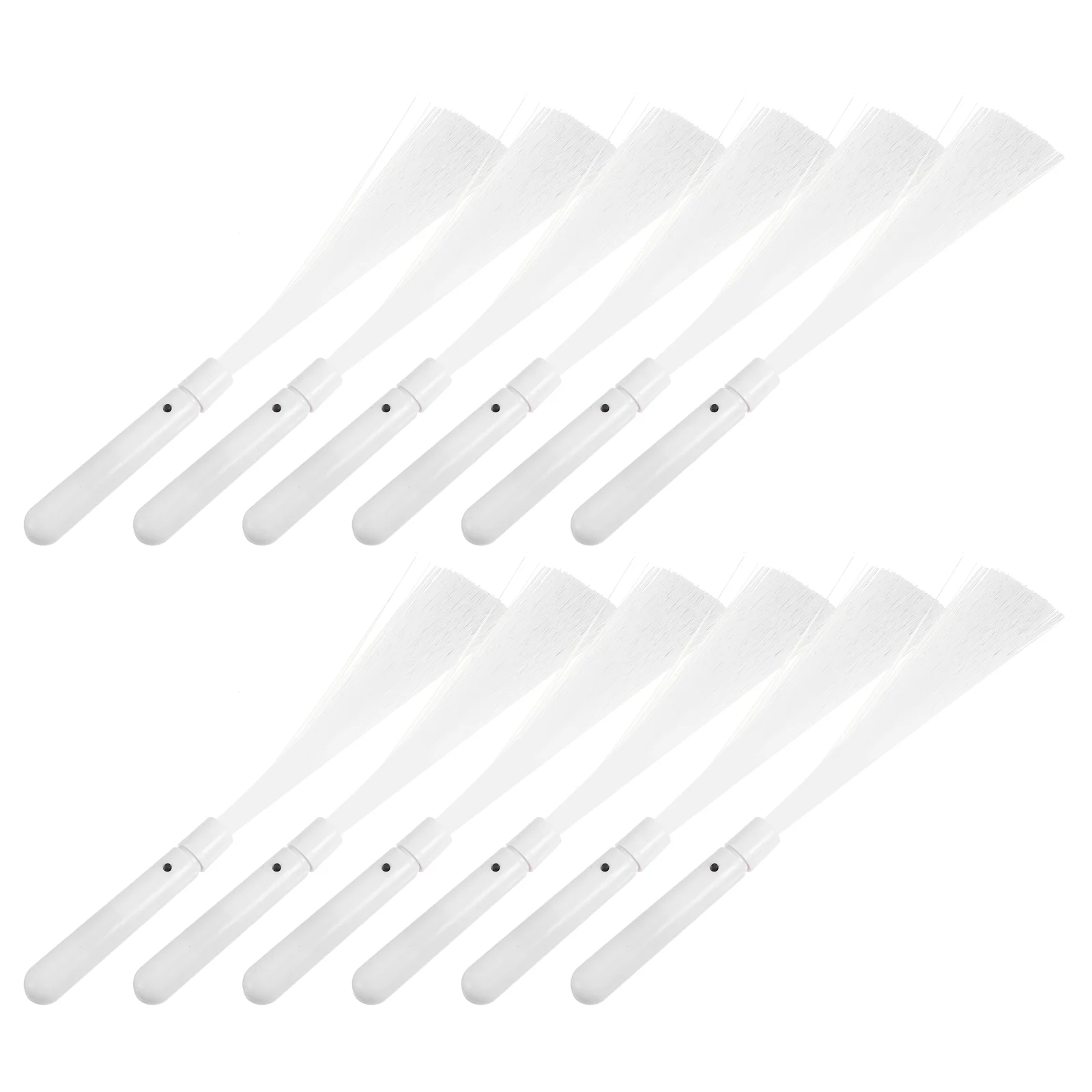 12 Pcs Bubble Wands Fiber Optic Flash Braids Plastic LED Sticks Wedding Concert Party Prop White for Child
12 Pcs Bubble Wands Fiber Optic Flash Braids Plastic LED Sticks Wedding Concert Party Prop White for Child