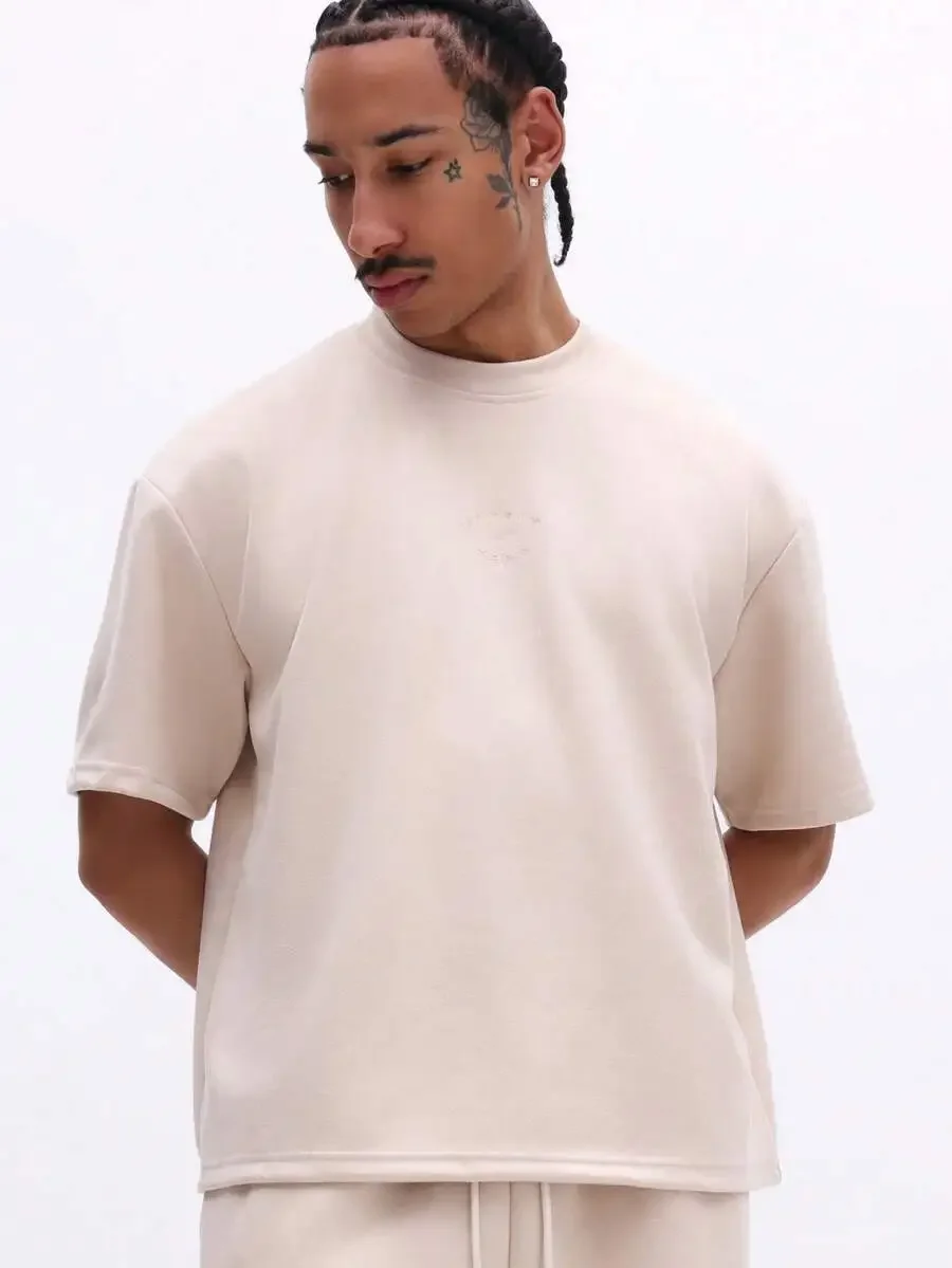 Casual Oversized Short Sleeve T-Shirt With Baggy Drawstring Sweatpants Set For Everyday Comfort
Casual Oversized Short Sleeve T-Shirt With Baggy Drawstring Sweatpants Set For Everyday Comfort