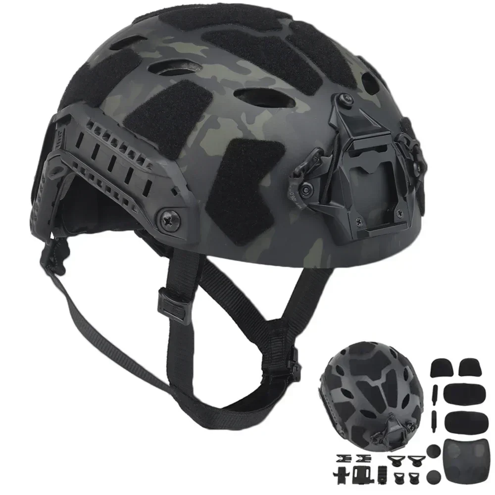 Tactical Fast Helmet Airsoft CS Game Helmets Outdoor Sports Hunting Shooting Paintball Head Protective Gear
Tactical Fast Helmet Airsoft CS Game Helmets Outdoor Sports Hunting Shooting Paintball Head Protective Gear