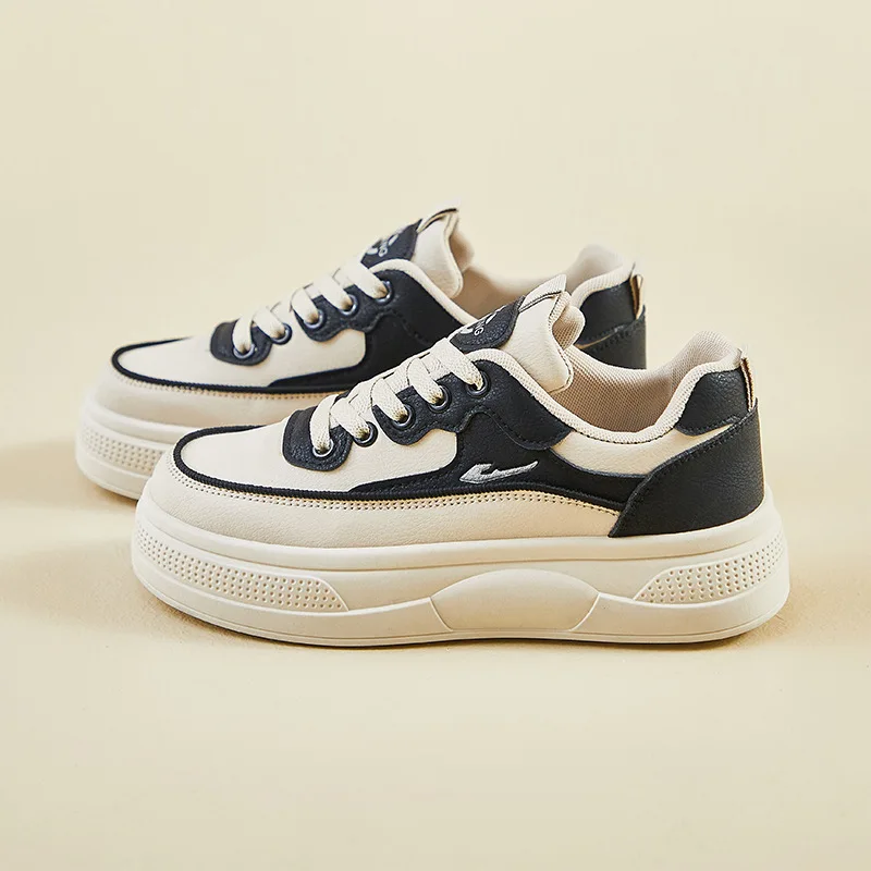 New Spring 2025 Breathable Casual Sneakers Increased Wear-Resistant Thin Bottom Korean Version College Board Shoes Trendy Shoes
New Spring 2025 Breathable Casual Sneakers Increased Wear-Resistant Thin Bottom Korean Version College Board Shoes Trendy Shoes